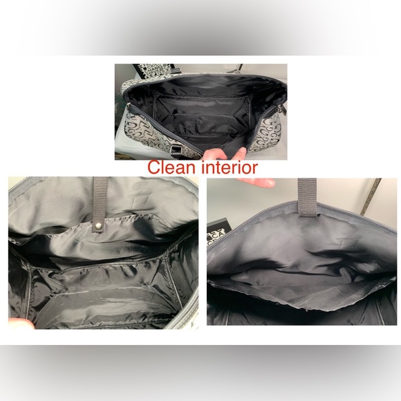 Valentino Ghiberty monogram canvas and leather duffel/travel bag and pochette - Picture 3 of 10